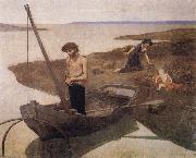 Pierre Puvis de Chavannes The Poor Fisherman oil on canvas